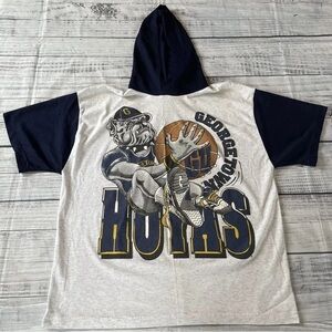 Vintage 90’s Georgetown Hoyas NCAA March Madness Basketball T-Shirt Sz L